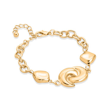 Gelb Armband ca. 19.75 cm + 4.25 cm Extender, ca. 17,00g