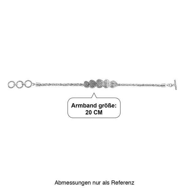 Royal Bali Kollektion - 20cm Armband in 925 Silber image number 5