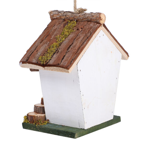 Handgefertigtes Vogelhaus aus Naturholz und MDF image number 3