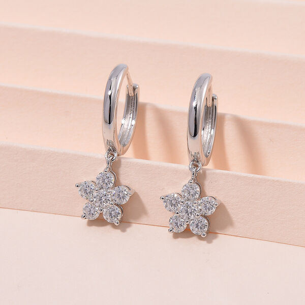 Moissanit Ohrringe - 1,20 ct. image number 2