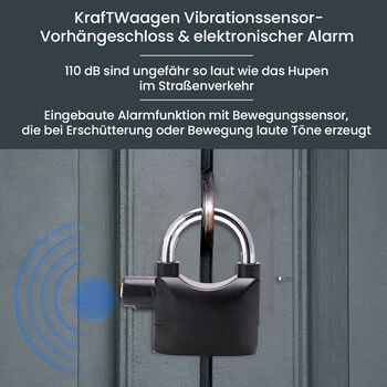 Sicherheits-Alarm Schloss