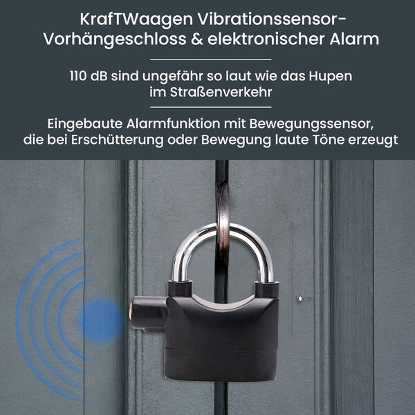 Sicherheits-Alarm Schloss image number 1