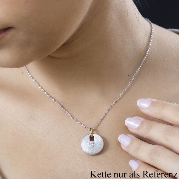 Moissanit Anh&auml;nger - 0,44 ct. image number 3