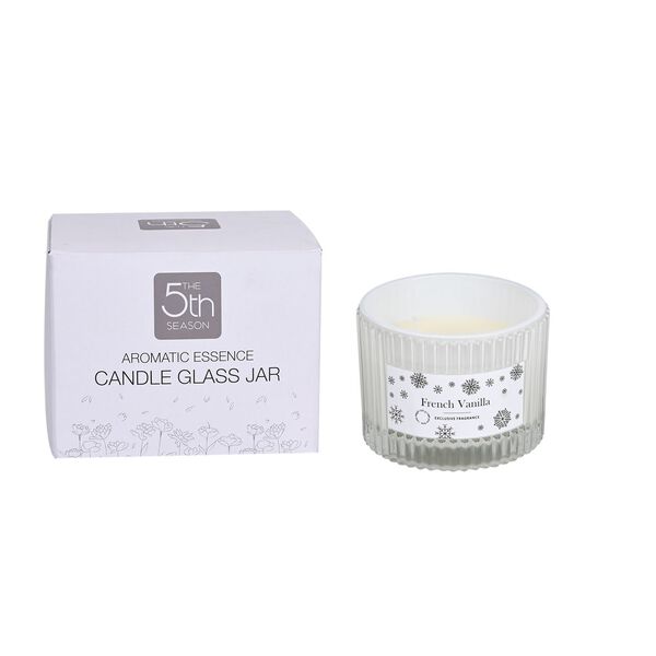 Premium Duftkerze &ndash; Franz&ouml;sische Vanille, 280 g, 50h Brenndauer image number 6