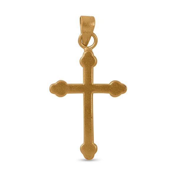 999 Fein Gold Kreuz Anhänger image number 3