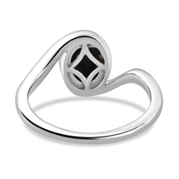 Boulder Opal Triplett Ring, 925 Silber rhodiniert - 0,94 ct. image number 6