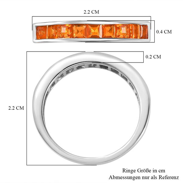 AA Salamanca Feueropal Ring 925 Silber rhodiniert (Gr&ouml;&szlig;e 18.00) ca. 0,61 ct image number 7