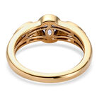Tansanit Ring 925 Silber vergoldet  ca. 0,79 ct image number 5