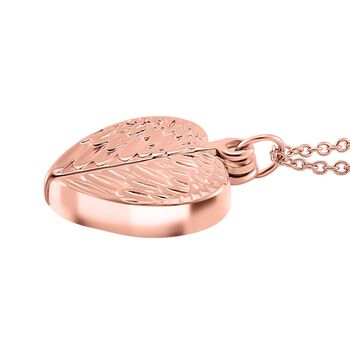 Reiner Edelstahl IP Rosa PlattierungHalskette ca. 60 cm ca. 10,00g