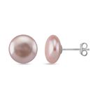Mehrfarbige Keshi Perle Ohrringe 925 Silber rhodiniert