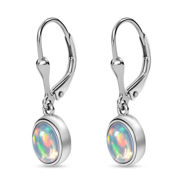 Natürliche, äthiopische Opal-Ohrringe - 1,64 ct. image number 5