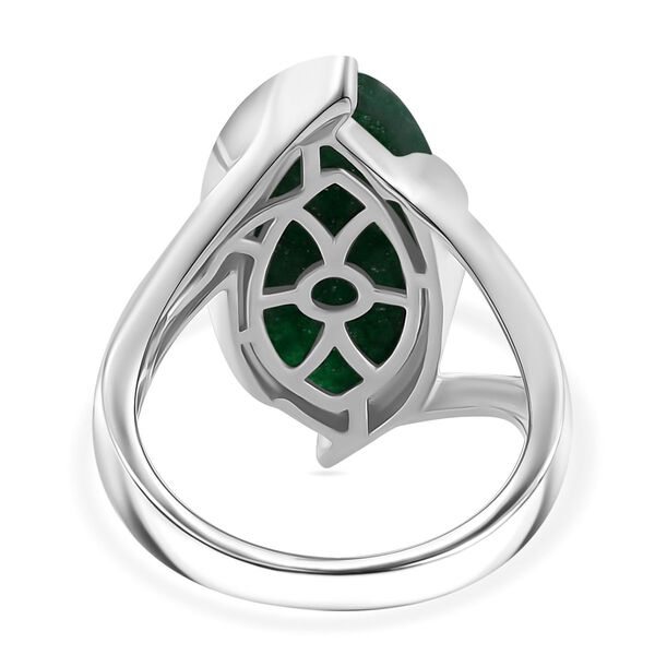 Gr&uuml;ner Aventurin Ring - 8,02 ct. image number 6