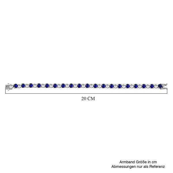Tansanisches blaues Spinell-Armband image number 4