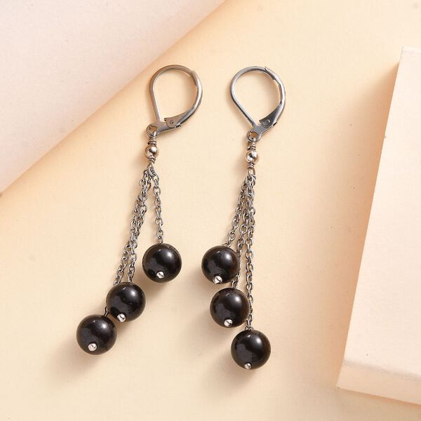 Rhodolith Granat Ohrringe - 15 ct. image number 2