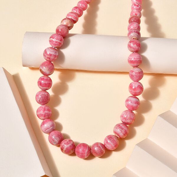 Rhodochrosit Halskette, 45 cm - 340 ct. image number 9