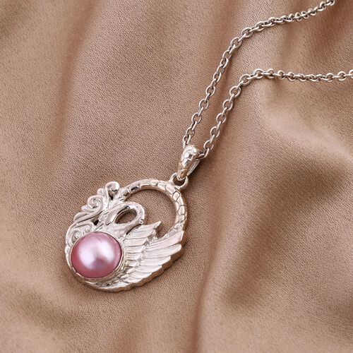 Royal Bali - Rosa Mabé Perlen Anhänger, ca. 2,93 ct. image number 1