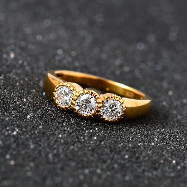 Moissanit Ring - 0,73 ct. image number 7