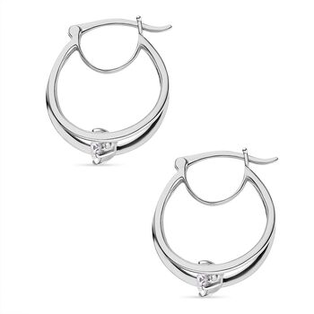 Tanzende Moissanit-Ohrringe - 0,65 ct.
