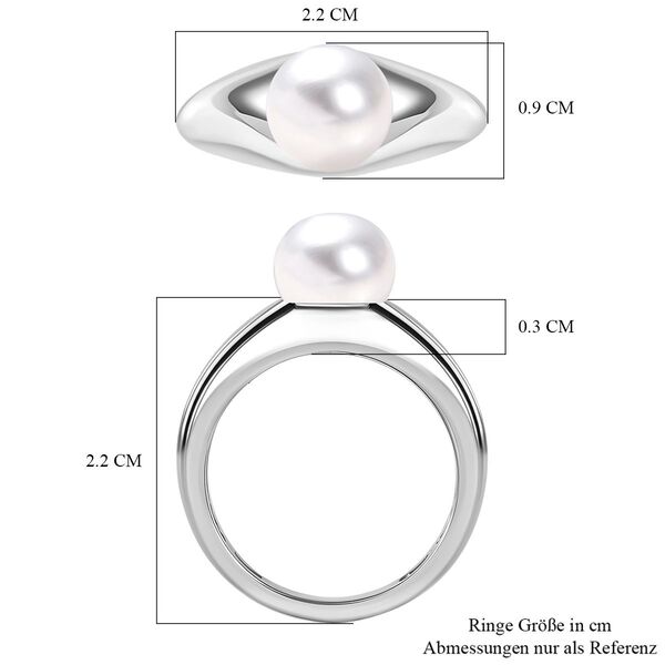 D'Joy Süßwasser Perle Ring - 4 ct. image number 6