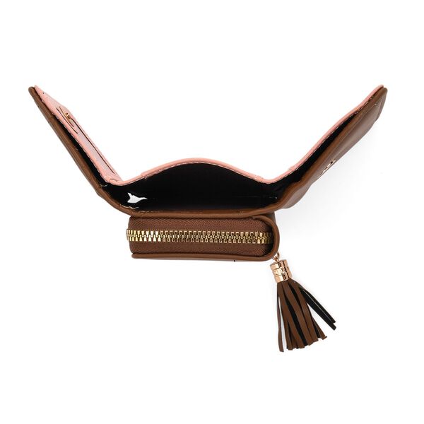 PU-Geldbörse mit RFID-Schutz, 11x8x4cm, Braun image number 6