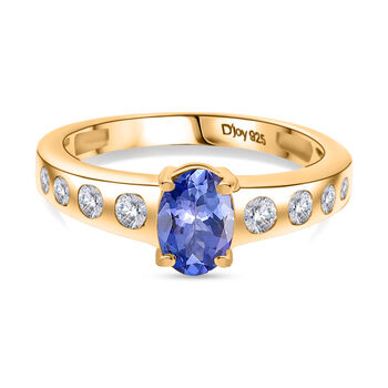D'Joy Tansanit und Zirkon Ring - 1,17 ct.