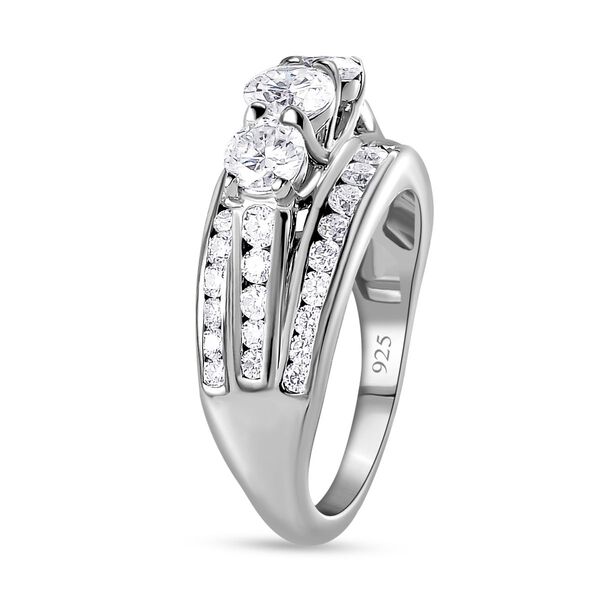 Moissanit Ring - 1,77 ct. image number 6