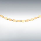 Designer Close Out Valentino Halskette, ca. 45 cm, 375 Gelbgold