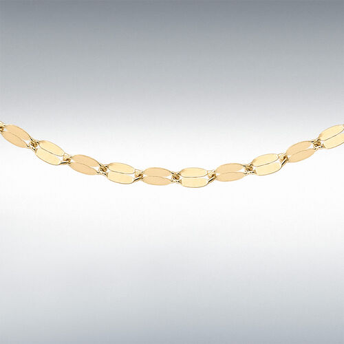 Designer Close Out Valentino Halskette, ca. 45 cm, 375 Gelbgold image number 0