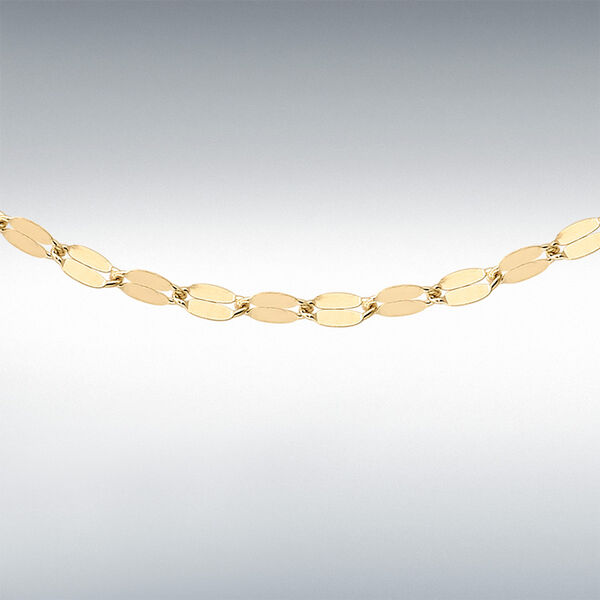 Designer Close Out Valentino Halskette, ca. 45 cm, 375 Gelbgold image number 0