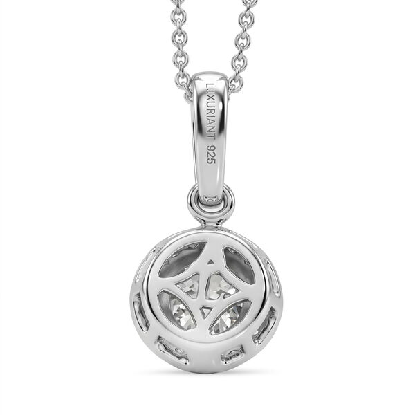 LUXURIANT DIAMOND - Lab Grown Diamant SI-GH Schmuckset ca. 50 cm 925 Silber Rhodiniert ca. 1,07 ct. image number 4