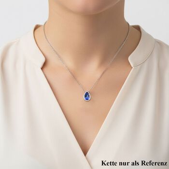 RHAPSODY AAAA Tansanit Anh&auml;nger in 950 Platin - 1,20 ct.