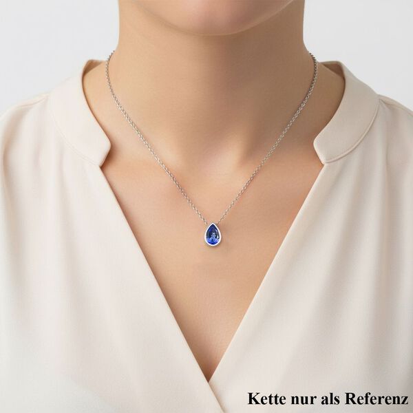 RHAPSODY AAAA Tansanit Anh&auml;nger in 950 Platin - 1,20 ct. image number 2