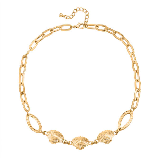 Gelb Halskette ca. 50 cm + 5 cm Extender, ca. 38,50g image number 3