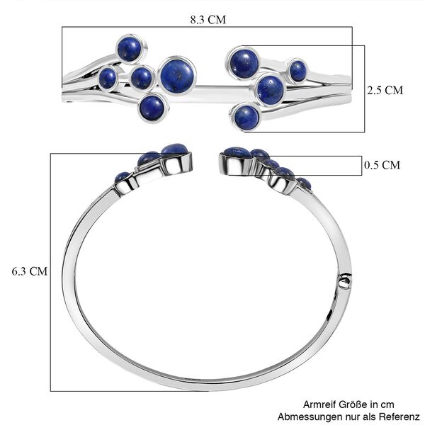 AAA Lapislazuli Armreif, 19 cm - 10,90 ct. image number 6