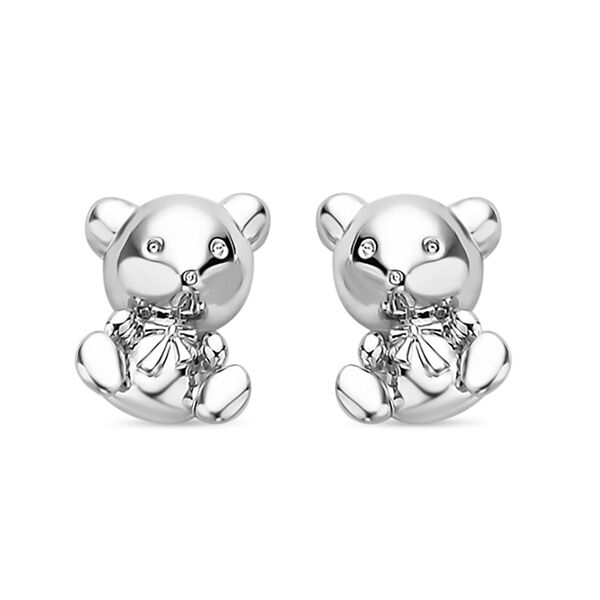 2er-Set, weißer und schwarzer Kristall-Anhänger mit Kette und Ohrringe - 9,09 ct. image number 6