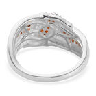 LUSTRO STELLA - Granat Zirkonia Ring 925 Silber (Größe 16.00) ca. 0,97 ct image number 5