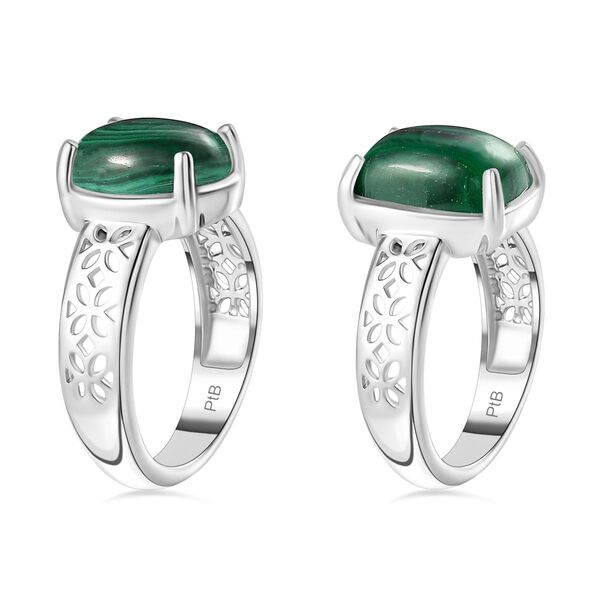 2er-Set - Malachit Ringe - 14 ct. image number 6