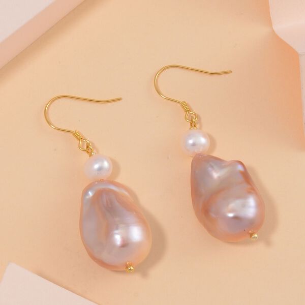 S&uuml;&szlig;wasser Perlen Ohrringe, ca. 80,00 ct. image number 2