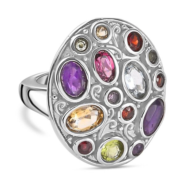 Multi-Edelstein Ring - 2,84 ct.