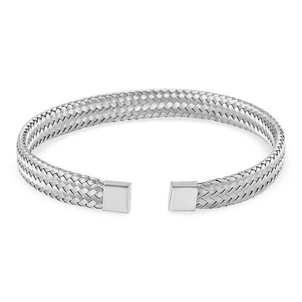 Flexibles Edelstahl Armreif, ca. 12,00g image number 5