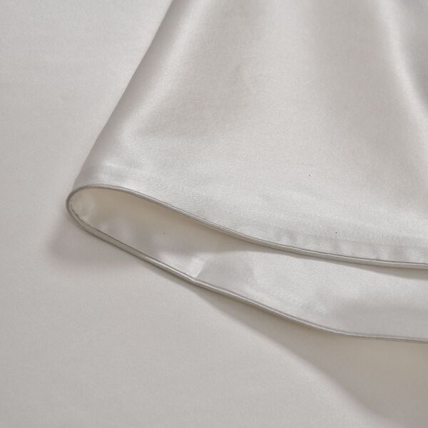 Serenity Night 100% Maulbeerseide Sommerseidendecke mit Seidenf&uuml;llung, Daunenkissen und Seidenkissenbezug, Elfenbein image number 5