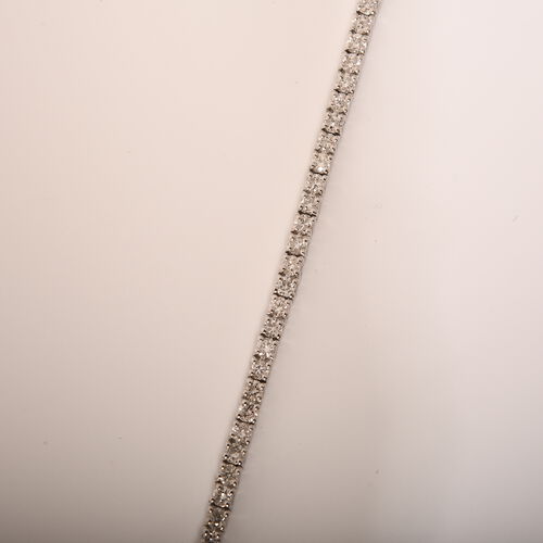 LUXURIANT DIAMOND- SI1-SI2-GH Labor Diamant Armband, 19 cm - 3,20 ct. image number 2