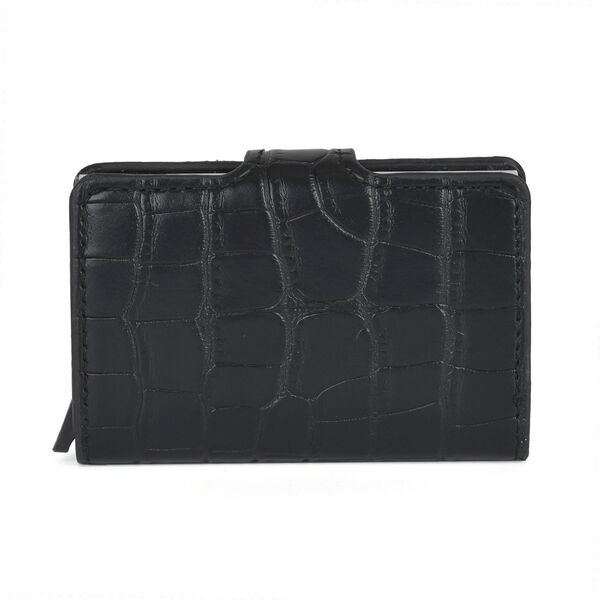 Kompakter Kartenhalter mit RFID-Schutz, schwarz image number 2