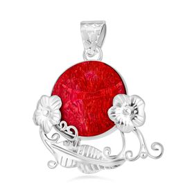 Royal Bali Kollektion- Roter Koralle-Anhänger