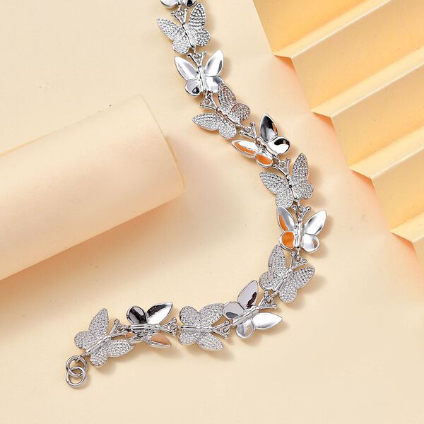 Schmetterlings-Armband im Designer-Stil, 19cm image number 2