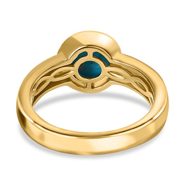 Amerikanischer, natürlicher Sleeping Beauty Türkis-Ring - 1,17 ct. image number 6