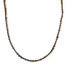 Mehrfarbiger Hämatoid-Quarz Halskette ca. Flexibles cm ca. 80,00 ct.