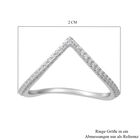 LUSTRO STELLA - weißer Zirkonia-Ring, 925 Silber rhodiniert  ca. 0,29 ct image number 4