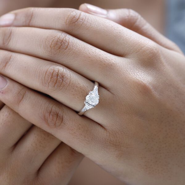 Moissanit Ring - 1,40 ct. image number 9