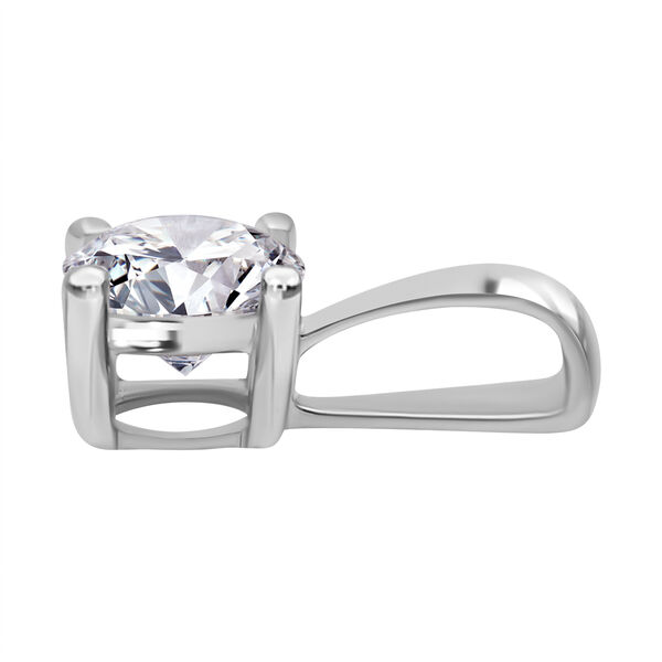 LUXORO IGI zertifizierter SI GH Labor Diamant Anh&auml;nger in 	585 Wei&szlig;gold - 0,50 ct. image number 4